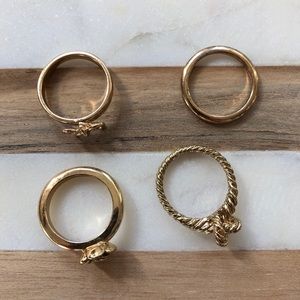 Set of 4 Rings